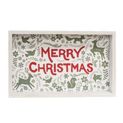 Merry Christmas Yuletide Folklore Friends Tray or Sign