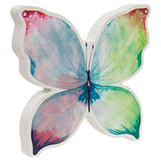 Wooden Pastel Watercolor Butterfly Sitters (Set of 3)