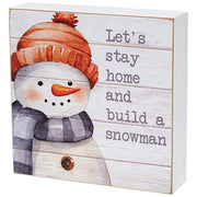 Warm & Cozy Baby Winter Animal Box Sign  (3 Count Assortment)
