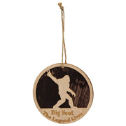 Layered Bigfoot Forest Silhouette Ornament  (3 Count Assortment)