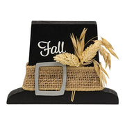 Fall Pilgrim Hat Chunky Sitter - 4"H
