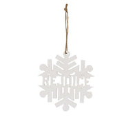 Sparkle Snowflake Word Ornament  (3 Count Assortment)
