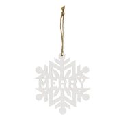 Sparkle Snowflake Word Ornament  (3 Count Assortment)