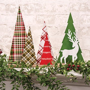 Winter Wonderland Forest Trees & Deer with Base