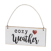 Warm Hearts Wooden Ornament  (3 Count Assortment)