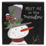 Snowy Winter Mushroom Canvas  (3 Count Assortment)