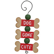 Best Dog Ever Dog Bone Trio Ornament  (2 Count Assortment)