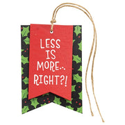 Less Is More Layered Wood Gift Tag Banner  (3 Count Assortment)
