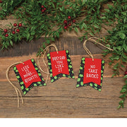 Less Is More Layered Wood Gift Tag Banner  (3 Count Assortment)