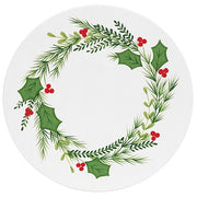 Glass Jar with Christmas Wood Topper  (2 Count Assortment)