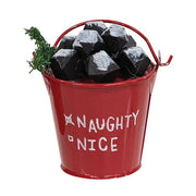 Bucket of Coal Ornament  (3 Count Assortment)