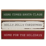 Holly Jolly Christmas Mini Stick  (3 Count Assortment)