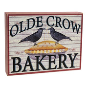 Olde Crow Bakery Box Sign