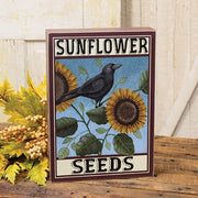 Sunflower Seeds Box Sign