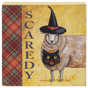 Hay Boo Scaredy Box Sign  (3 Count Assortment)