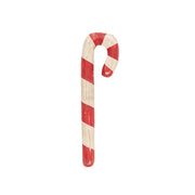 Carved Look Resin Antiqued Candy Canes - 5.75" & 4.5"H (Set of 2)
