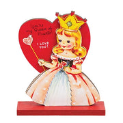 You're My Queen of Hearts Valentine Sitter on Base