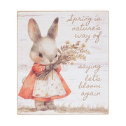 Lets Bloom Again Bunny Block