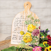 Vintage Rose Pecan Tart Recipe Book Holder