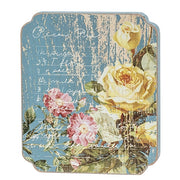 Vintage Rose Pecan Pastry Recipe Block  (2 Count Assortment)