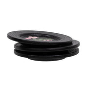 Blessed Blooms Wooden Plate  (3 Count Assortment)