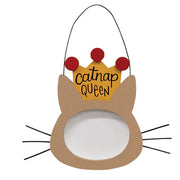 Cat Shape Frame Ornament  (3 Count Assortment)