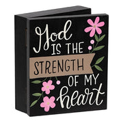 Hope Grace Strength Floral Trinket Box  (3 Count Assortment)