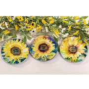 Sunflower Trinket Tray  (3 Count Assortment)