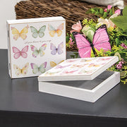 Hope and Dreams Butterfly Hinged Box  (2 Count Assortment)