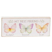Grandma - Mom - Friend Butterfly Block  (3 Count Assortment)