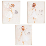 Angel Watching Block - 3" x 4"  (3 Count Assortment)
