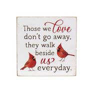 Always Be Still Cardinal Block  (4 Count Assortment)