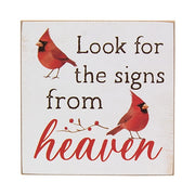 Always Be Still Cardinal Block  (4 Count Assortment)