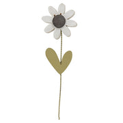 Distressed Wood Daisy Magnet  (2 Count Assortment)