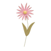 Distressed Wood Flower Magnet  (2 Count Assortment)