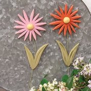 Distressed Wood Flower Magnet  (2 Count Assortment)