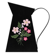 Vintage Petals Wooden Water Pitcher Vase