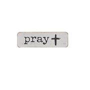 Pray Trust Believe Chunky Religious Blocks (Set of 3)