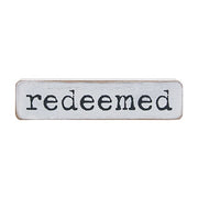 Saved Blessed Redeemed Chunky Religious Blocks (Set of 3)