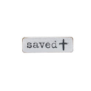 Saved Blessed Redeemed Chunky Religious Blocks (Set of 3)