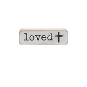 Loved Chosen Grateful Chunky Religious Blocks (Set of 3)