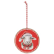 Down on the Farm Round Ornament  (6 Count Assortment)