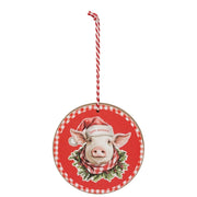 Down on the Farm Round Ornament  (6 Count Assortment)