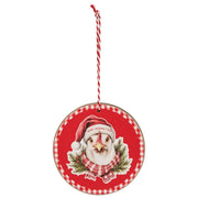 Down on the Farm Round Ornament  (6 Count Assortment)