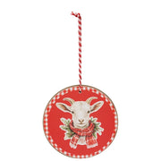 Down on the Farm Round Ornament  (6 Count Assortment)