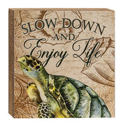 Turtle Wisdom Square Block  (3 Count Assortment)