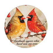 Cardinals Appear Round Magnet  (3 Count Assortment)