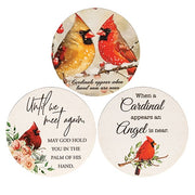 Cardinals Appear Round Magnet  (3 Count Assortment)