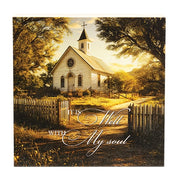 It Is Well With My Soul Block - 6" Sq.