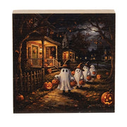 Spooky Friends Night Out Block - 3" Sq.  (3 Count Assortment)